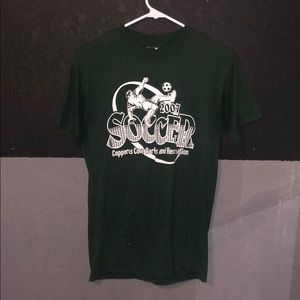 Short sleeve soccer shirt for boys